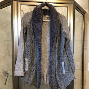 Anthropology Sleeping in Snow cozy sweater